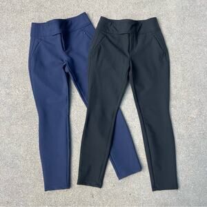 Pair 2 Gap Black and Navy High Waist Uniform Pants Size 2